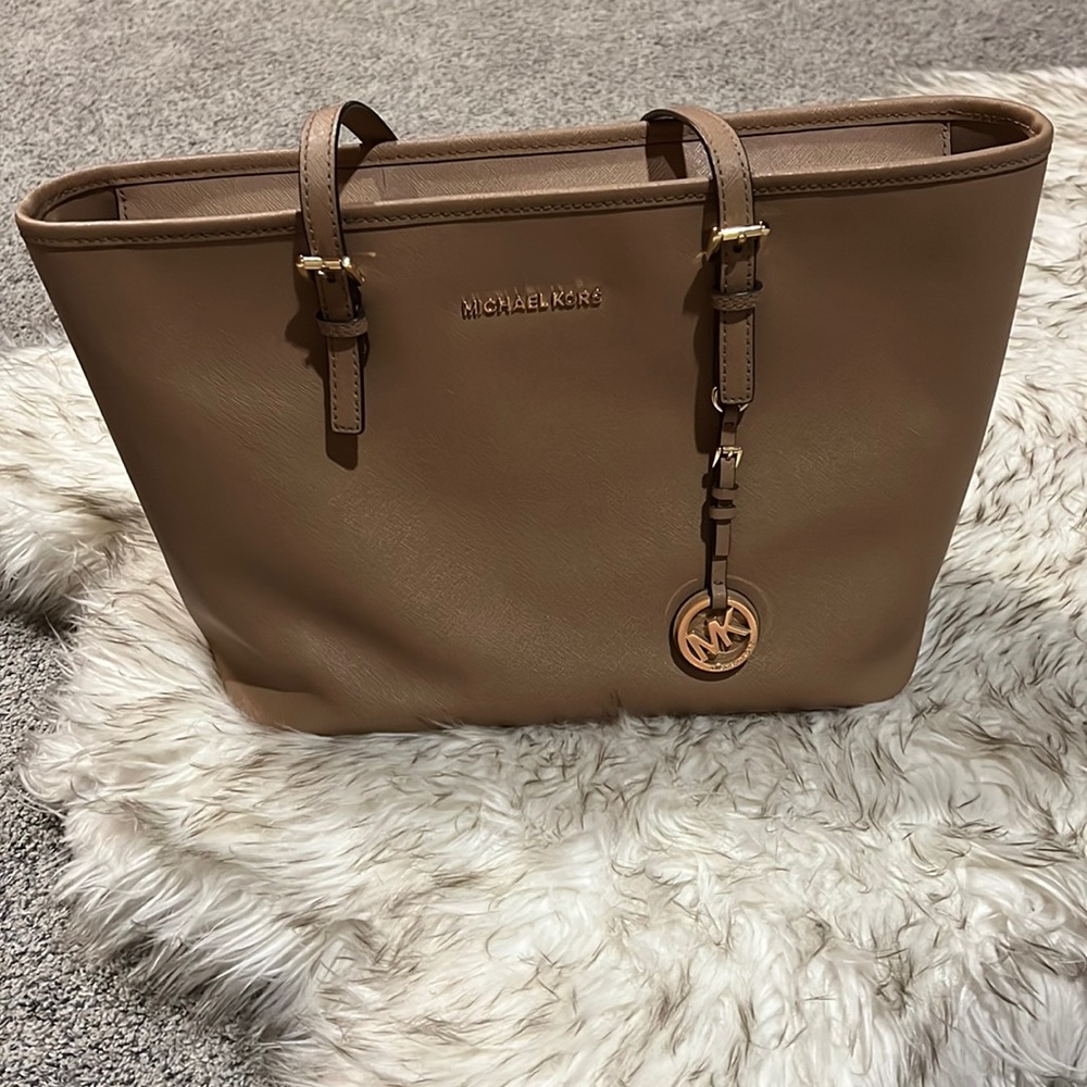 Michael Kors Tan Tote Bag